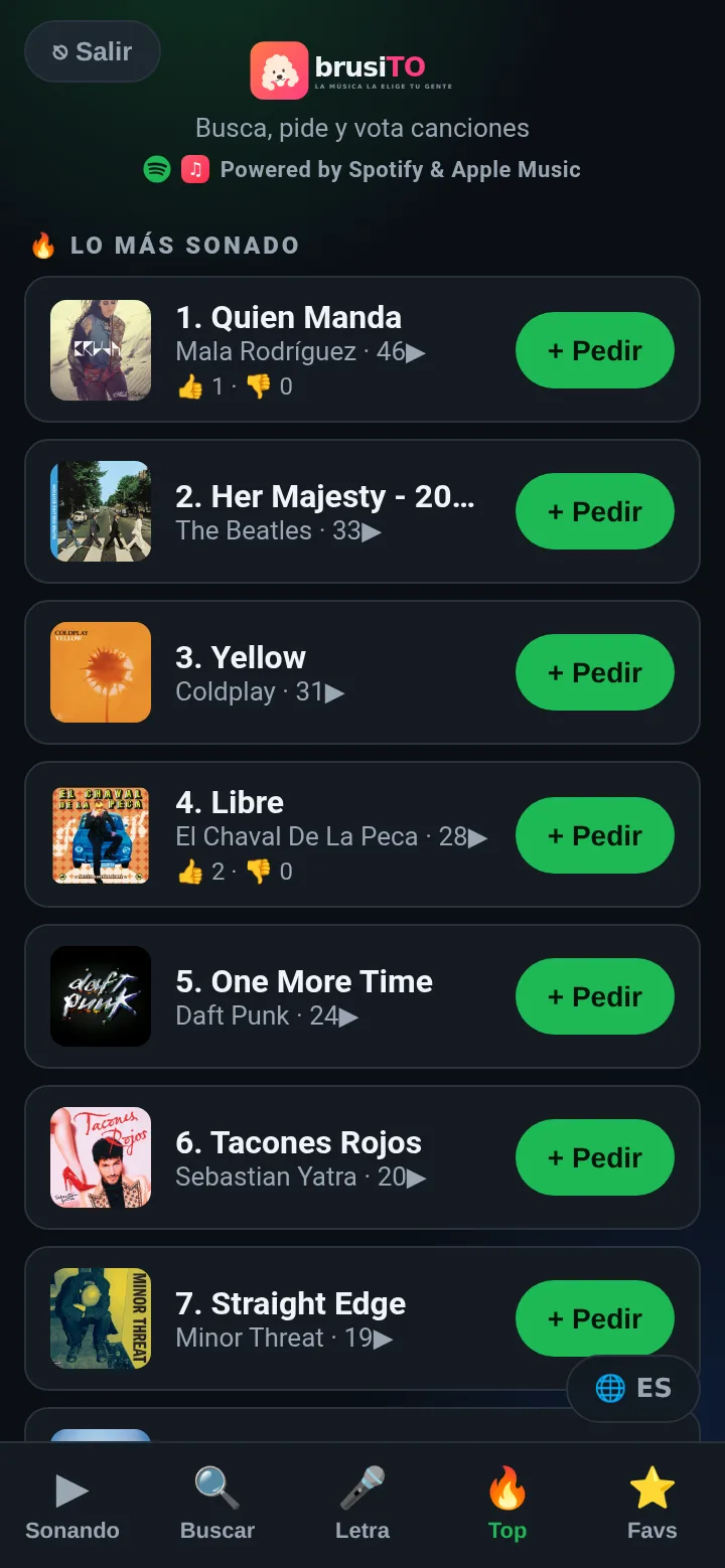 El top de lo más sonado en el móvil